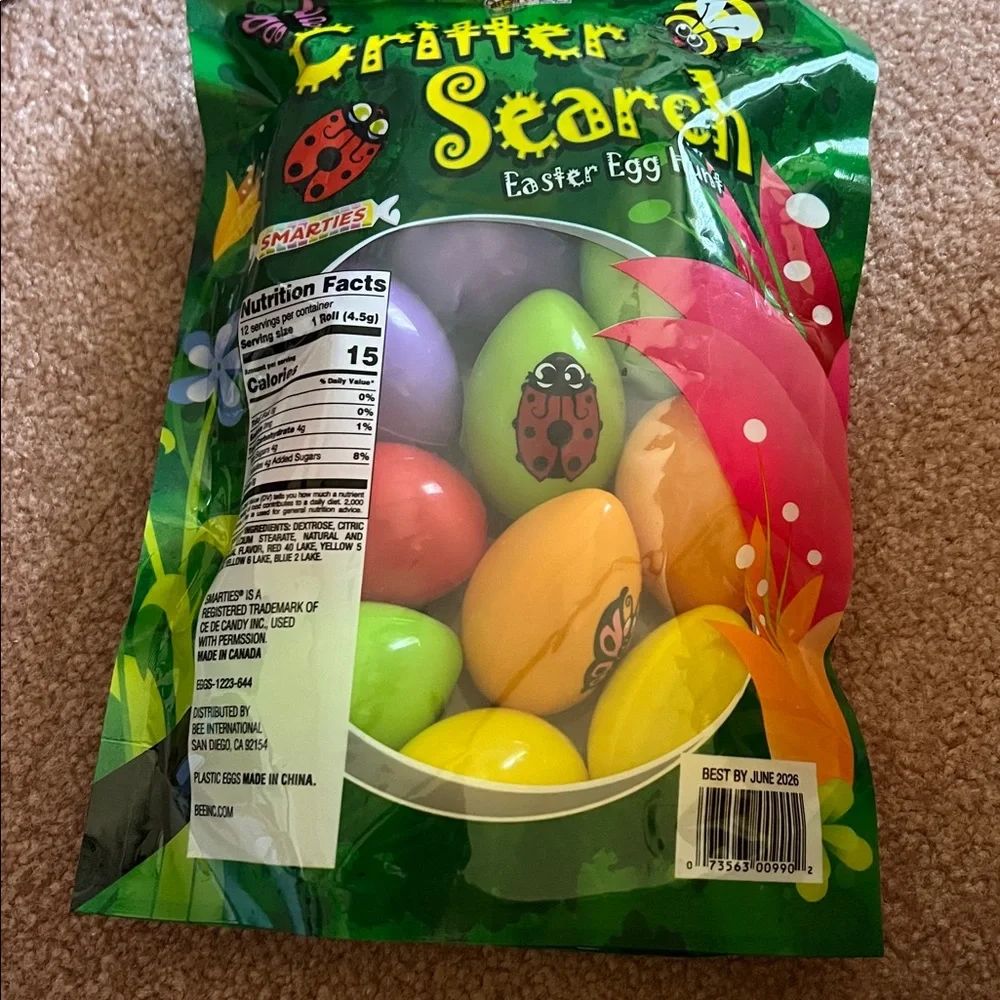 NIB 12pc Critter Search Plastic eggs